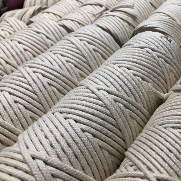 Baumwollseil geflochten, mit Seilkern