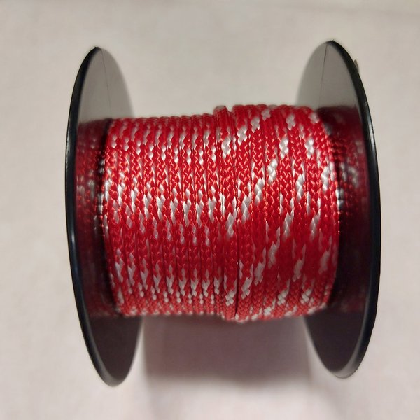 Swiss Made Paracord Rot-Weiss