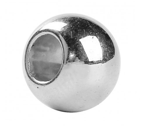 Perlen Silber  (Kunststoff)
